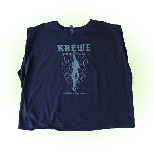 ArtAlley Gator Crop Tee